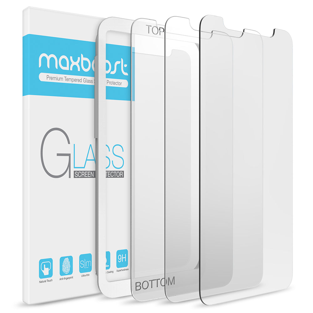 Mothca Protector de pantalla de vidrio mate compatible con iPhone XS/iPhone  X/iPhone 11 Pro, antirreflejos y antihuellas, vidrio templado, película