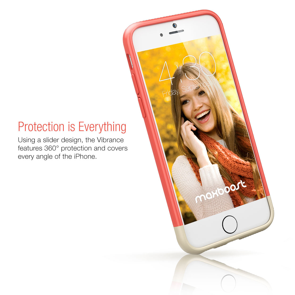 VIBRANCE CASE – IPHONE 6 (ITALIAN ROSE/CHAMPAGNE GOLD)