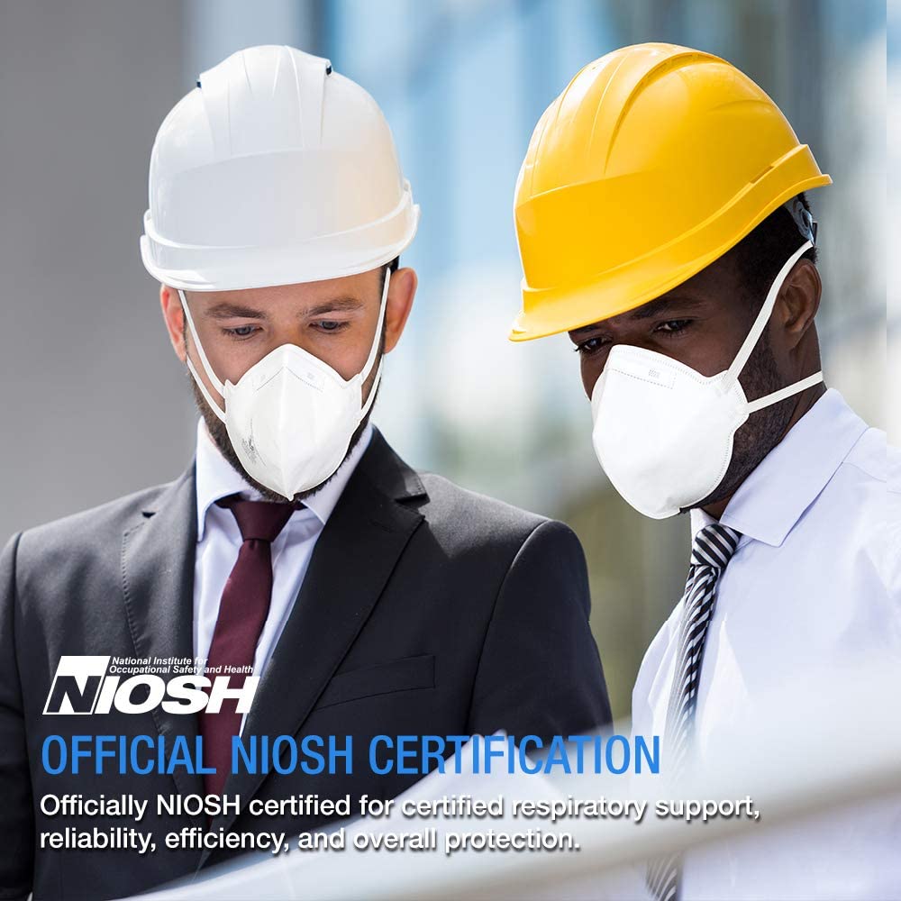 NIOSH Approved N95 Mask Particulate Respirator