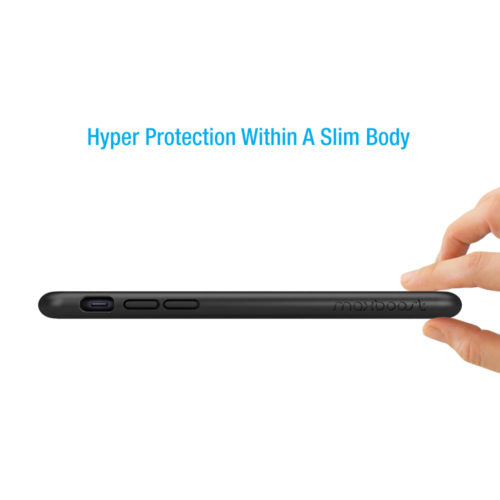 HYPERPRO CASE – IPHONE 6/6S (TRANSPARENT CLEAR BLACK)