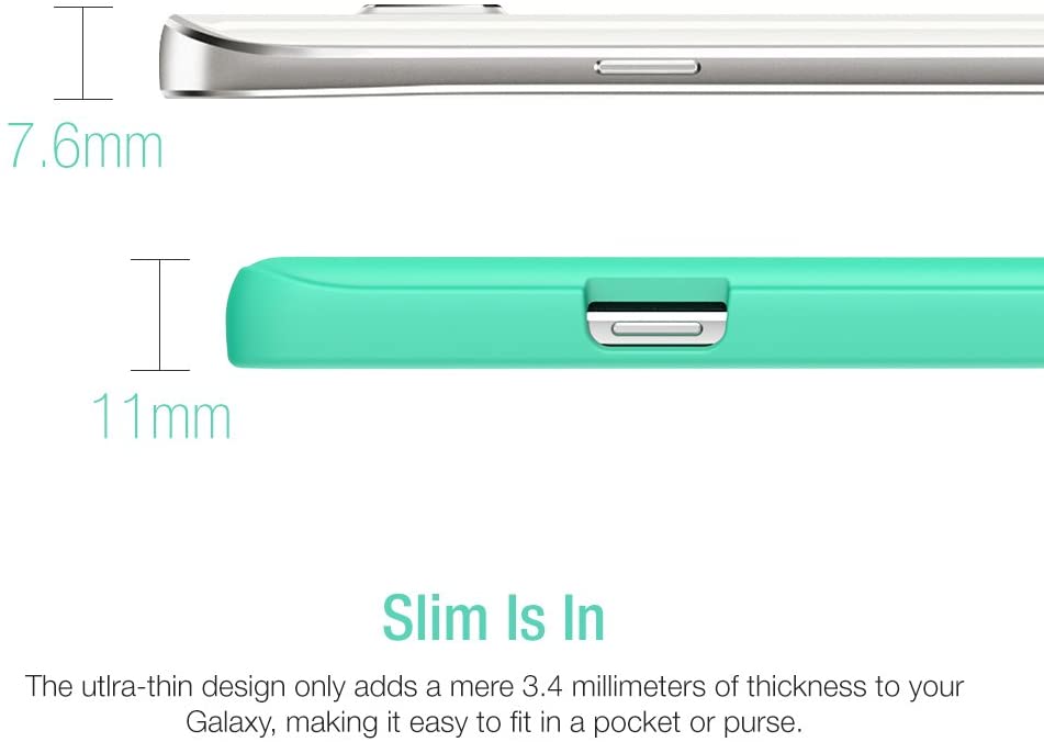 Vibrance Case - Samsung Galaxy Note 5 (Turquoise/Champagne Gold)