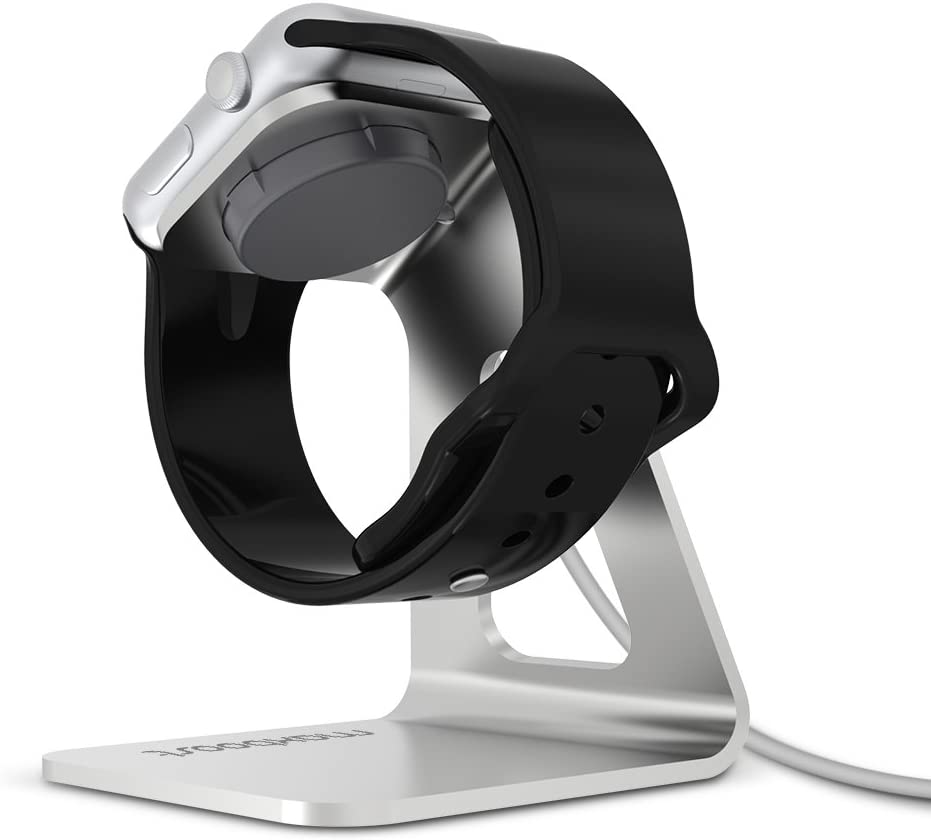 APPLE WATCH STAND – ALUMINUM (SILVER)