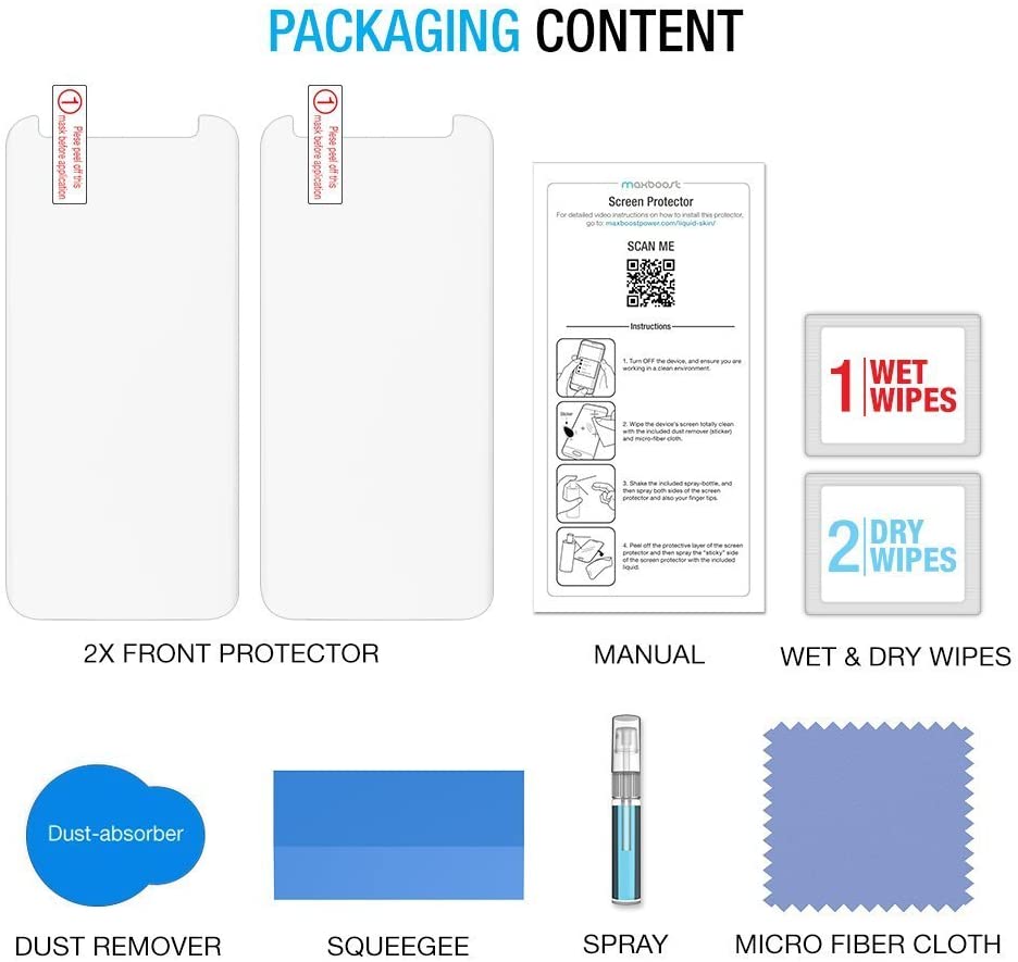Liquid Skin Screen Protector - Samsung Galaxy S8 Plus