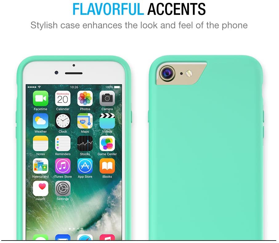 Vibrance Case - iPhone 7 (Turquoise/Champagne Gold)