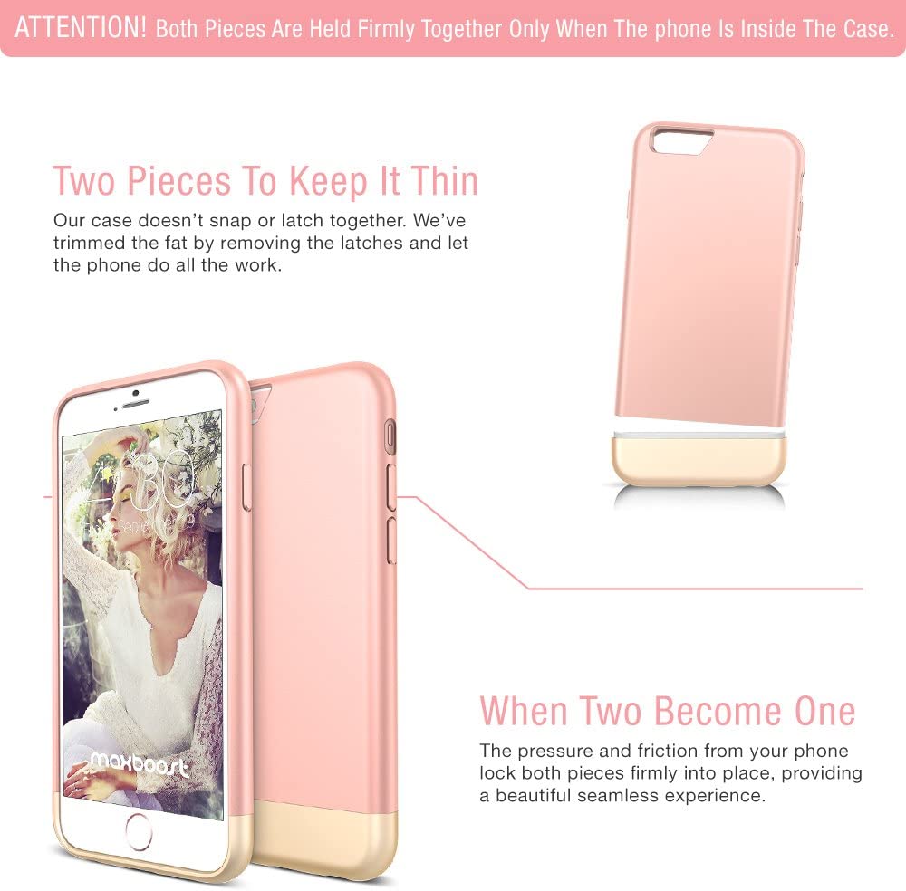 Vibrance Case - iPhone 6/6s (Rose/Champagne Gold)