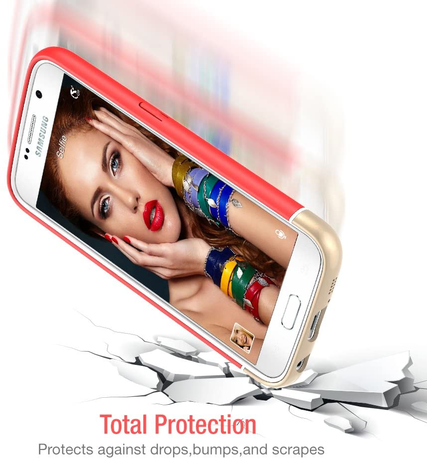 Vibrance Case - Samsung Galaxy S6 (Italian Rose/Champagne Gold)
