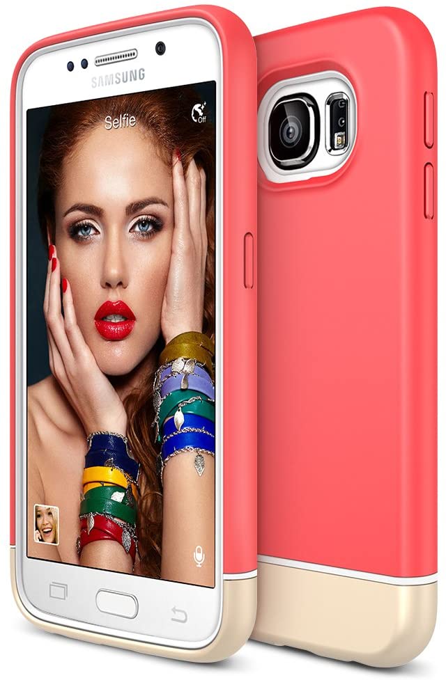 Vibrance Case - Samsung Galaxy S6 (Italian Rose/Champagne Gold)