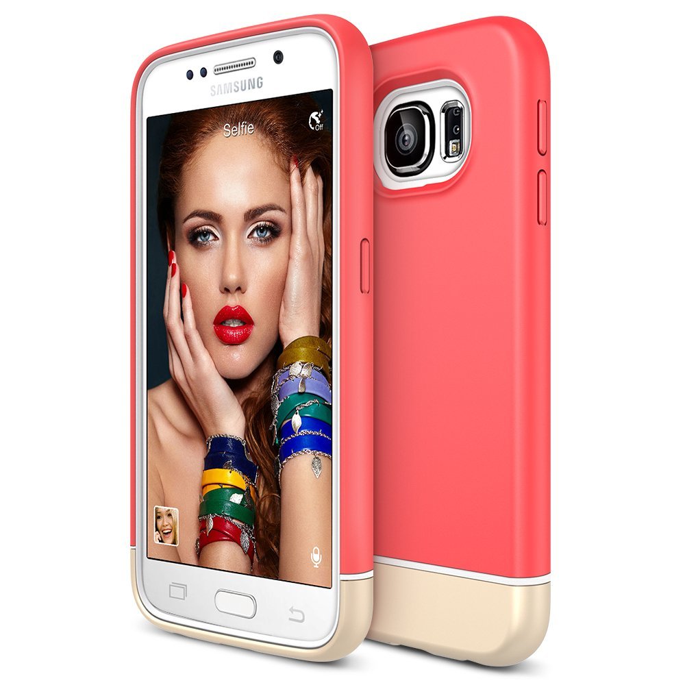 VIBRANCE CASE – SAMSUNG GALAXY S6 (ITALIAN ROSE/CHAMPAGNE GOLD)