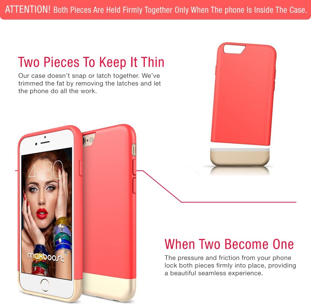 Vibrance Case - iPhone 6s Plus (Rose/Champagne Gold)