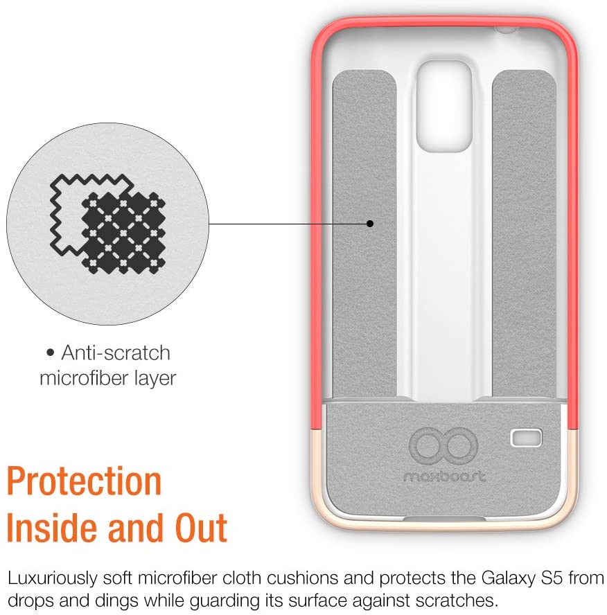 Vibrance Case - Samsung Galaxy S5 (Italian Rose/Champagne Gold)
