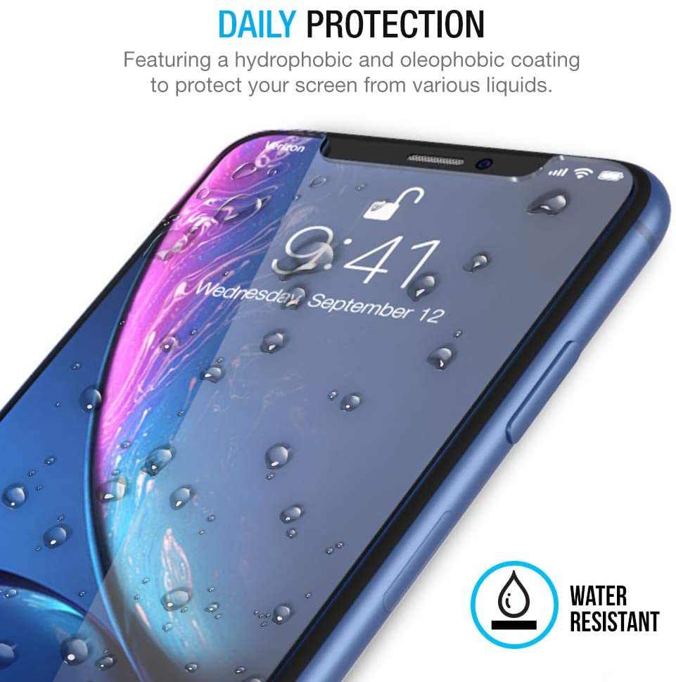 Maxboost Screen Protector Compatible with Apple iPhone 11 and iPhone XR (6.1 Inch) (3 Pack, Clear)