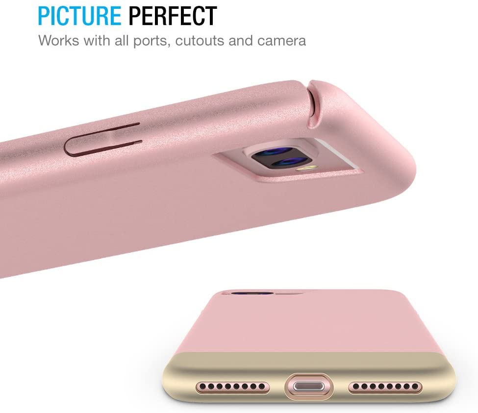 Maxboost Vibrance Case - iPhone 7 Plus (Rose/Champagne Gold)