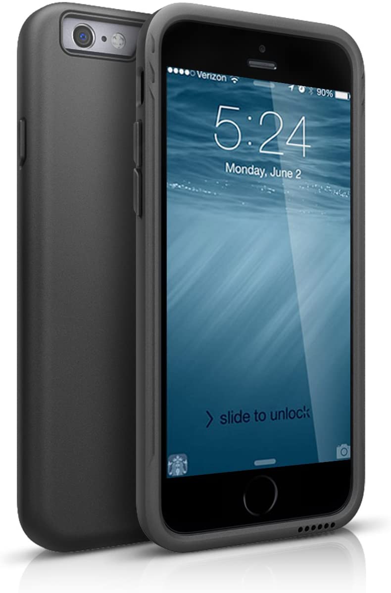 DuraSLIM Case - iPhone 6 (Rubberized Black)