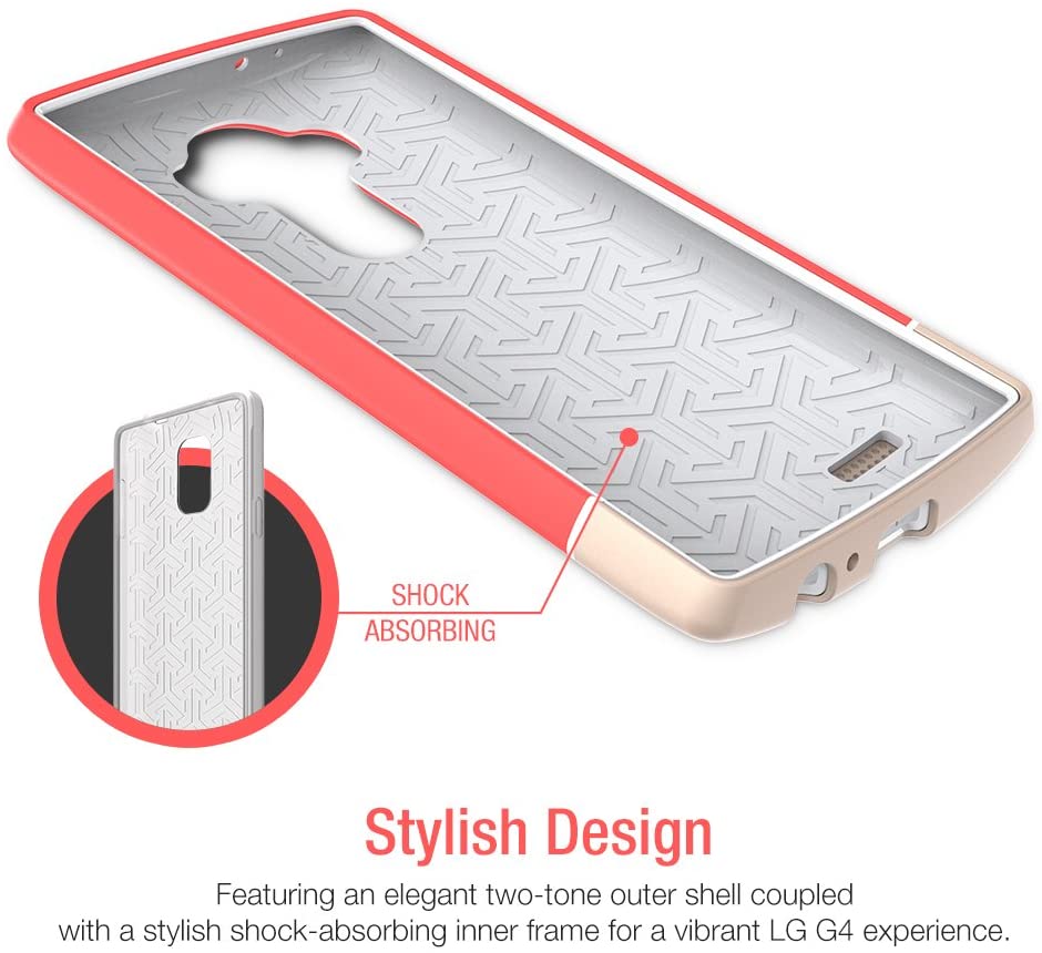 Vibrance Case - LG G4 (Italian Rose/Champagne Gold)