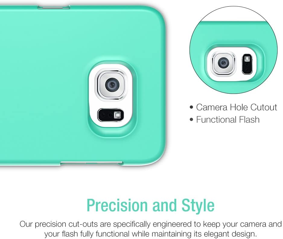 Vibrance Case - Samsung Galaxy S6 Edge Plus (Turquoise/Champagne Gold)