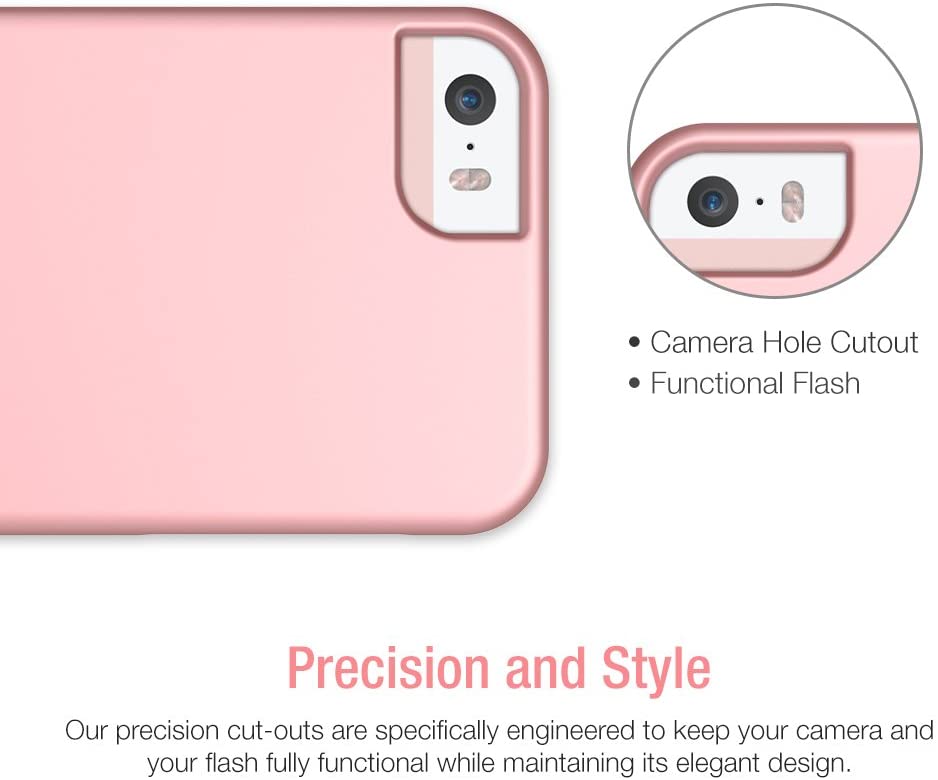 Vibrance Case - iPhone SE (Italian Rose/Champagne Gold)