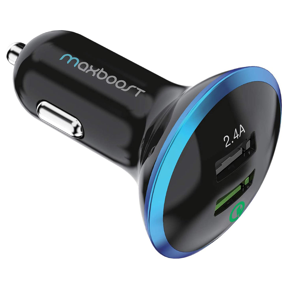 Maxboost 30W Dual USB QUICK CHARGE 2.0 CAR CHARGER