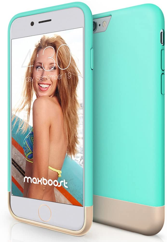 Vibrance Case - iPhone 6s Plus (Turquoise/Champagne Gold)