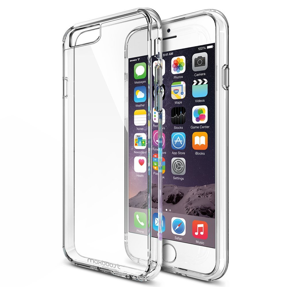 CLEAR CUSHION CASE – IPHONE 6 PLUS (ULTRA CLEAR)