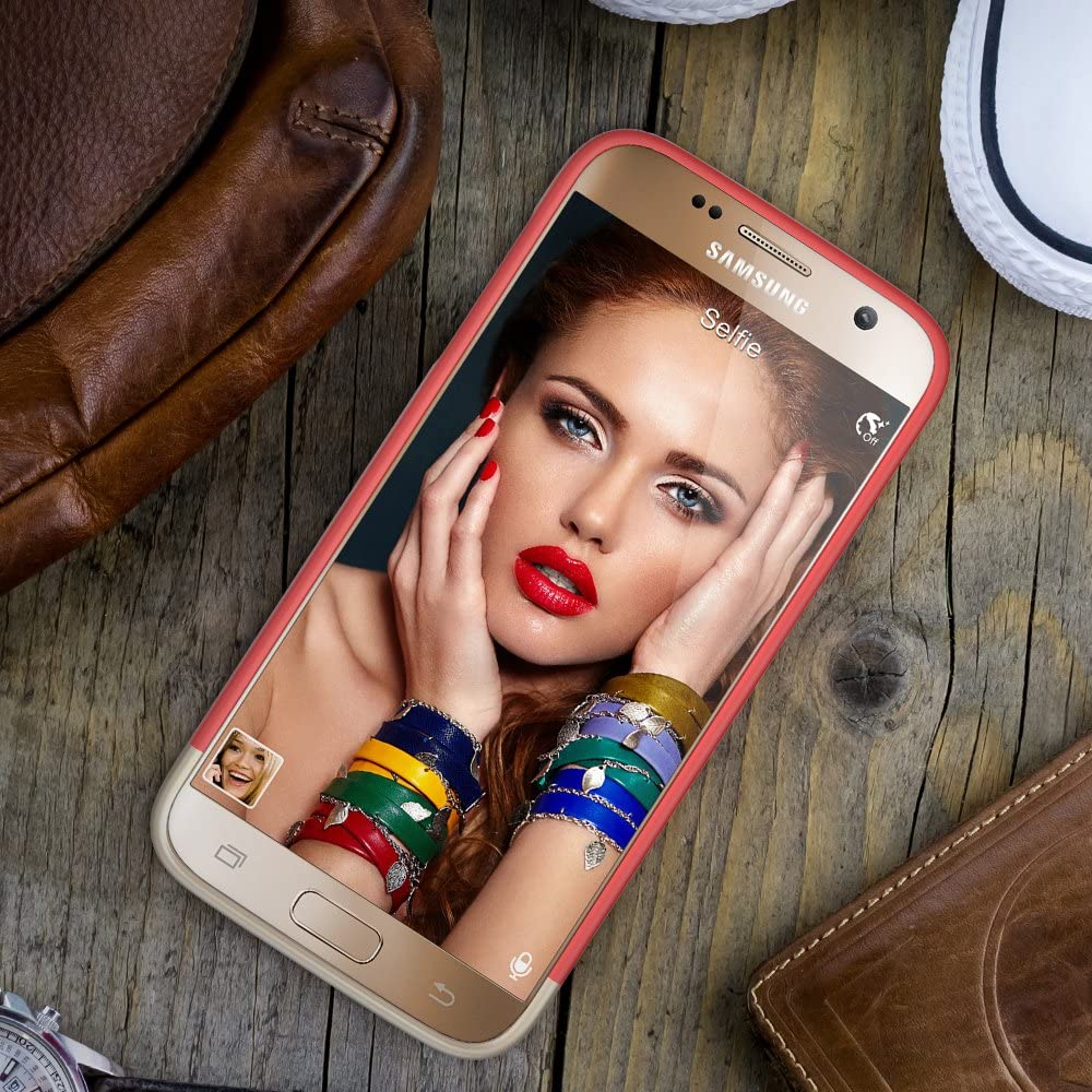 Vibrance Case - Samsung Galaxy S7 (Italian Rose/Champagne Gold)