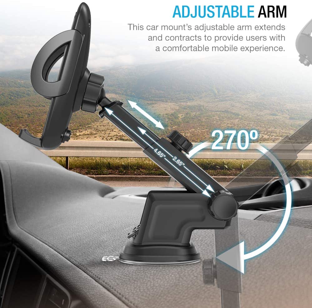 EXTENDABLE ARM CAR MOUNT