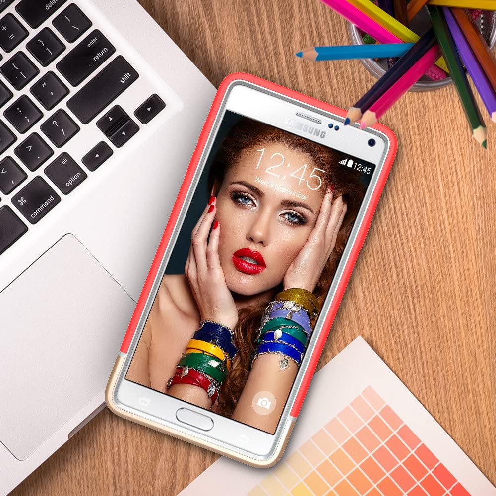 Vibrance Case - Samsung Galaxy Note 4 (Italian Rose/Champagne Gold)