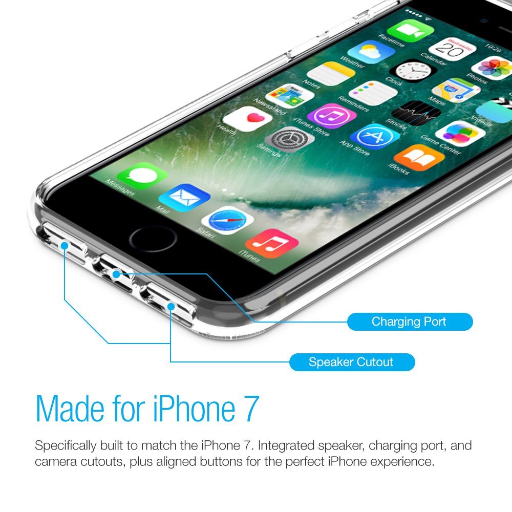 Clear Cushion Case - iPhone 8 / iPhone 7