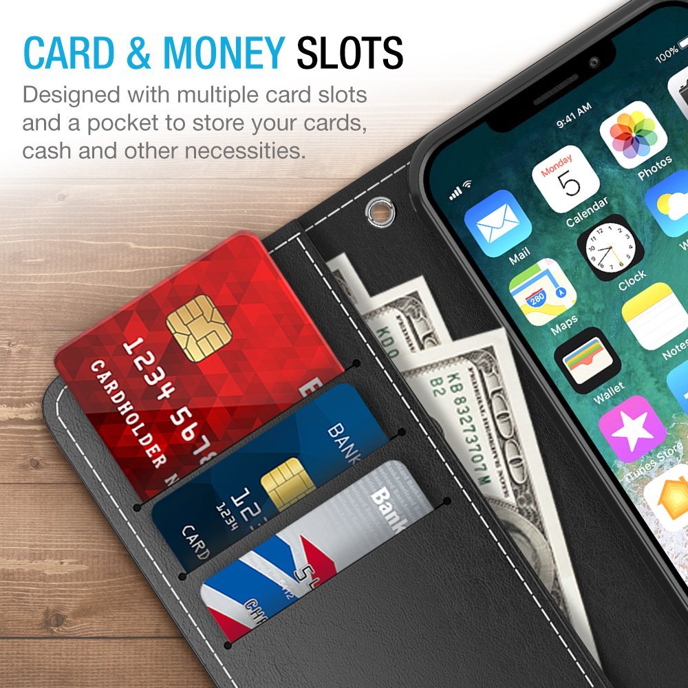 FOLIO WALLET CASE – IPHONE X/XS