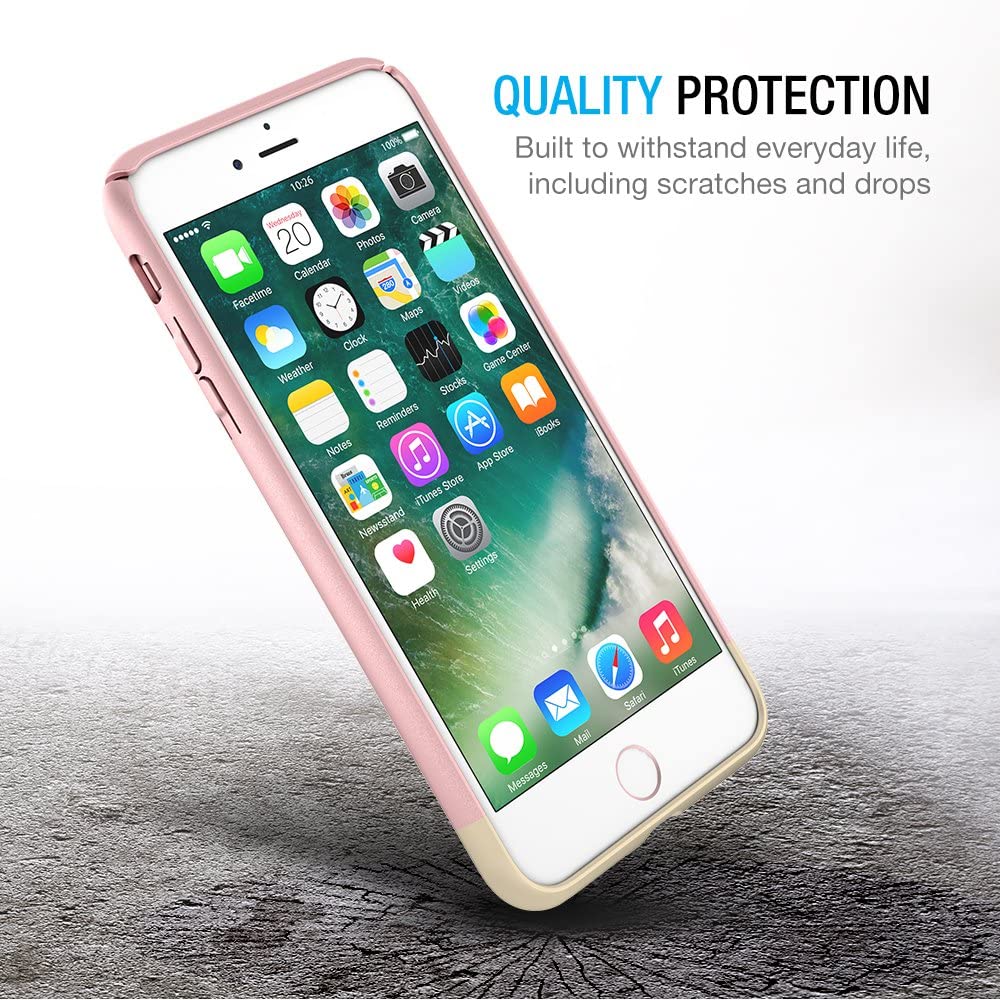 Maxboost Vibrance Case - iPhone 7 Plus (Rose/Champagne Gold)