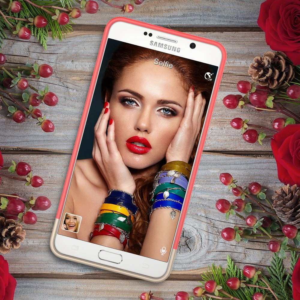 Vibrance Case - Samsung Galaxy Note 5 (Italian Rose/Champagne Gold)