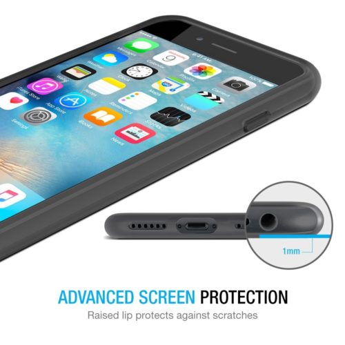 HYPERPRO CASE – IPHONE 6S (TRANSPARENT CLEAR BLACK)