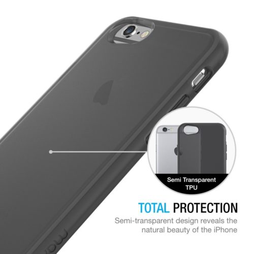 HYPERPRO CASE – IPHONE 6S (TRANSPARENT CLEAR BLACK)