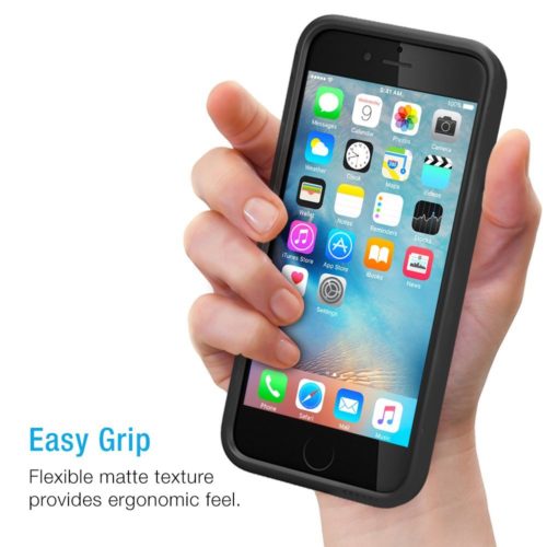 HYPERPRO CASE – IPHONE 6S (TRANSPARENT CLEAR BLACK)