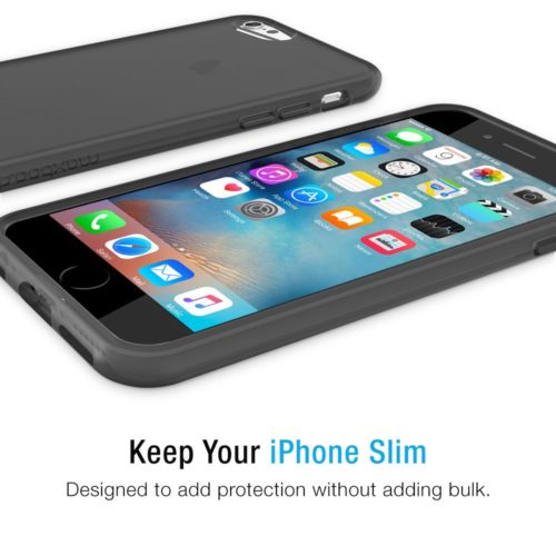 HYPERPRO CASE – IPHONE 6S (TRANSPARENT CLEAR BLACK)