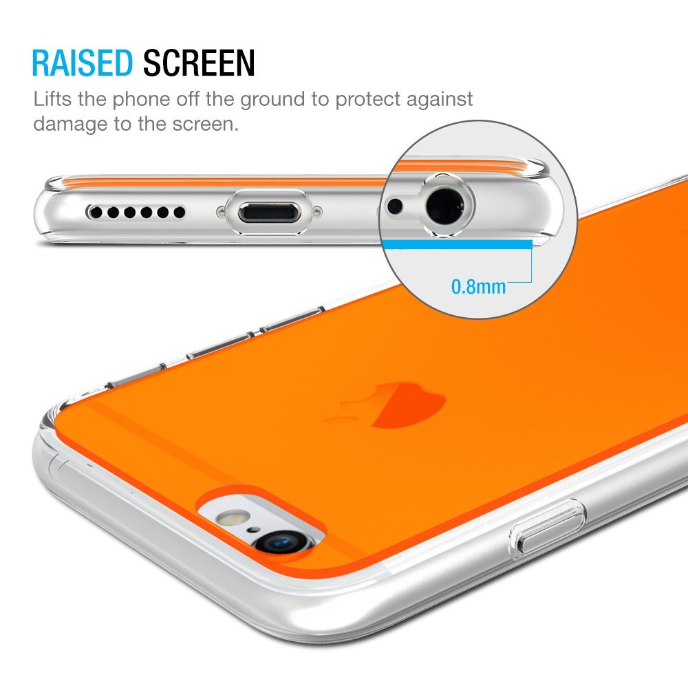 LIQUID SKIN PRO CASE – IPHONE 6 (NEON RADIANT ORANGE)