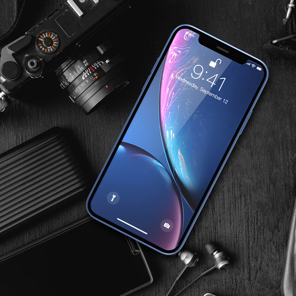 Maxboost Screen Protector with Anti-Blue Compatible Apple iPhone 11 and iPhone XR (3 Pack)