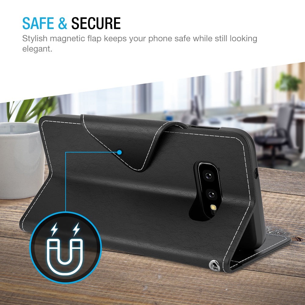 Maxboost Folio Wallet Case For Samsung Galaxy S10e