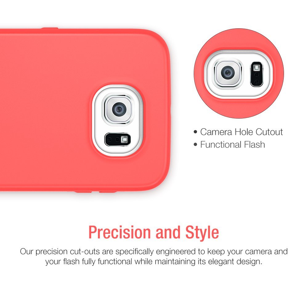 VIBRANCE CASE – SAMSUNG GALAXY S6 (ITALIAN ROSE/CHAMPAGNE GOLD)