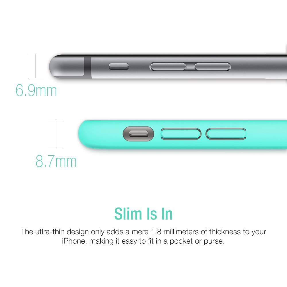 Vibrance Case - iPhone 6s Plus (Turquoise/Champagne Gold)