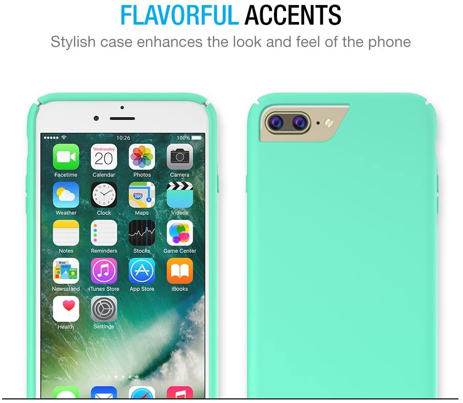 Maxboost Vibrance Case - iPhone 7 Plus (Turquoise/Champagne Gold)