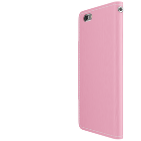 Elegance Wallet Case - iPhone 6/6s Light Teal/Pink