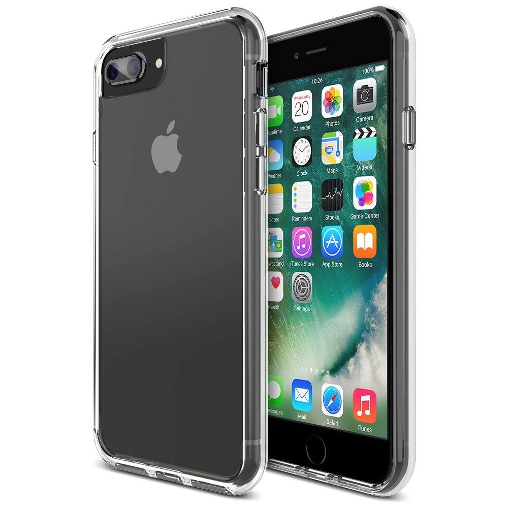 Maxboost Clear Cushion Case – iPhone 8 Plus / iPhone 7 Plus [Clear]