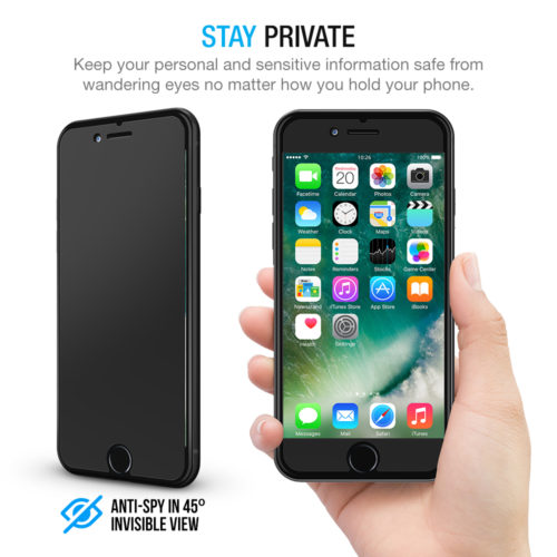 PRIVACY SCREEN PROTECTOR – IPHONE 8 / IPHONE 7