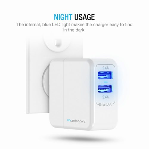 DUAL USB PORTABLE WALL CHARGER [2 PACK]