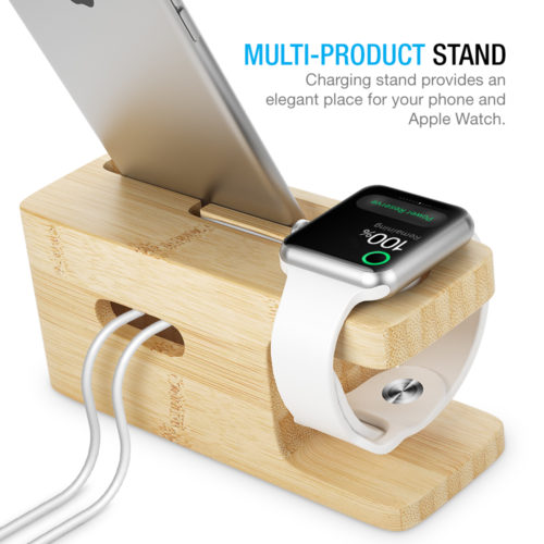 CHARGING STAND – BAMBOO