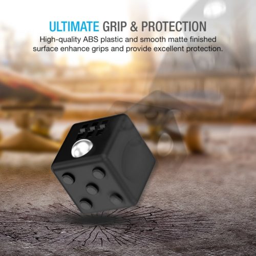 FIDGET CUBE TOY – 6 SIDES [BLACK]