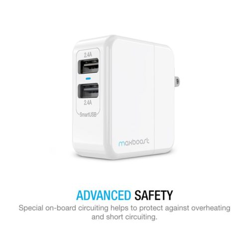 DUAL USB PORTABLE WALL CHARGER [2 PACK]