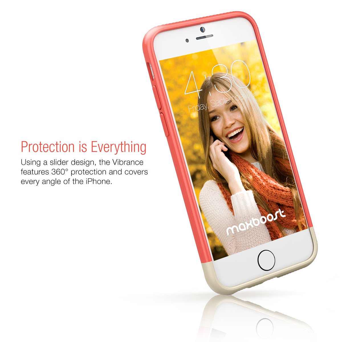 VIBRANCE CASE – IPHONE 6 (ITALIAN ROSE/CHAMPAGNE GOLD)