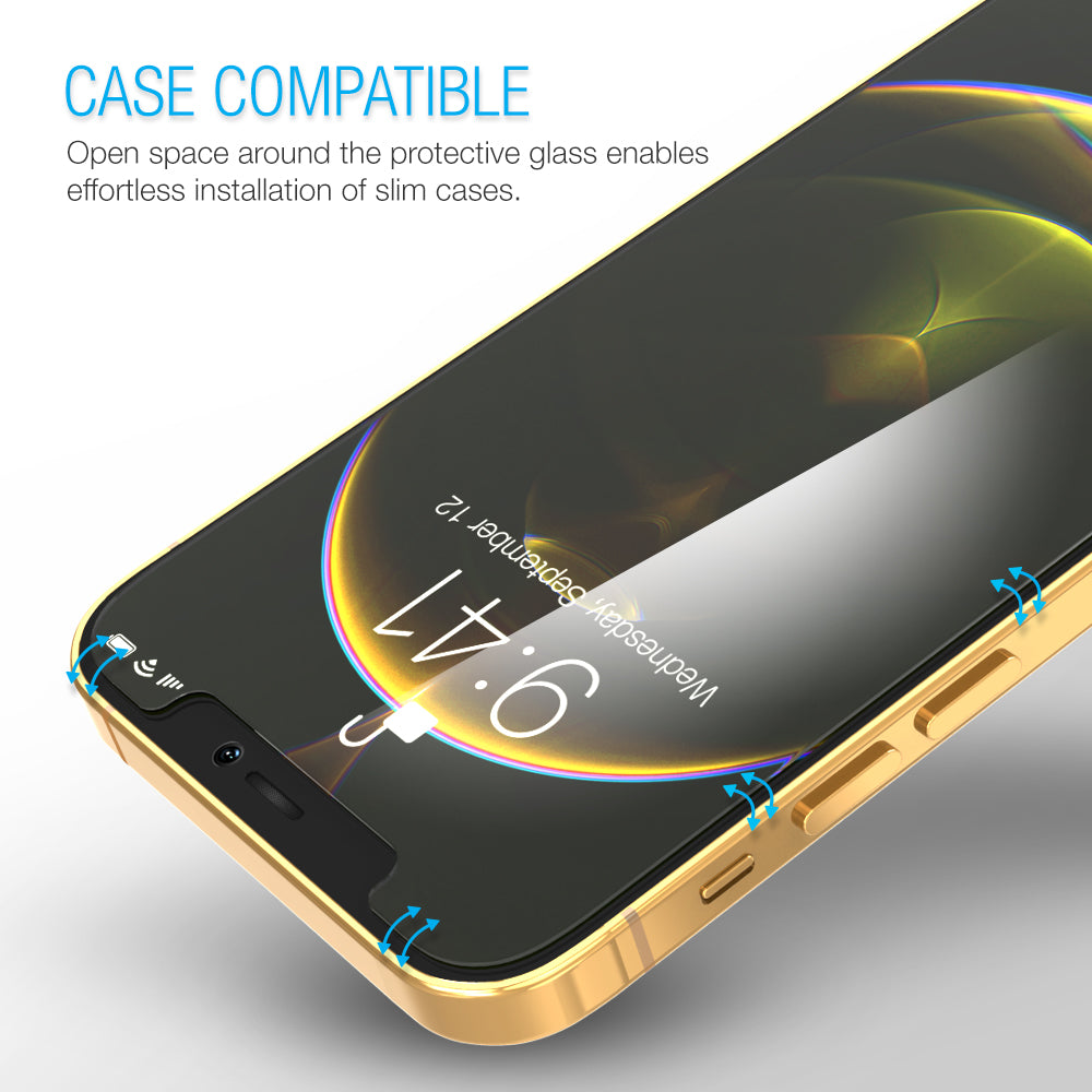 Verre trempé iPhone 12 Pro Max - Protection d'écran DIAMOND GLASS HD3