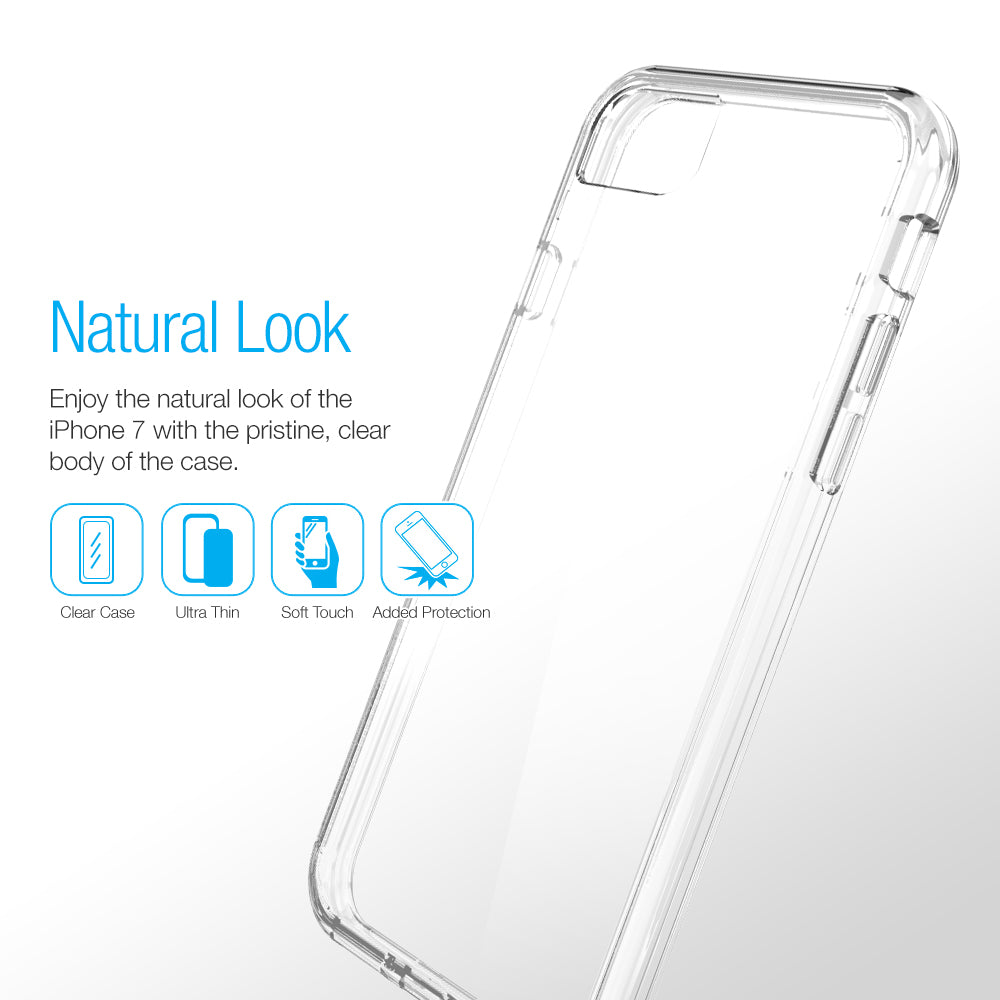 Maxboost Clear Cushion Case – iPhone 8 Plus / iPhone 7 Plus [Clear]